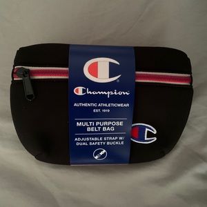 Black champion fanny pack/pouch